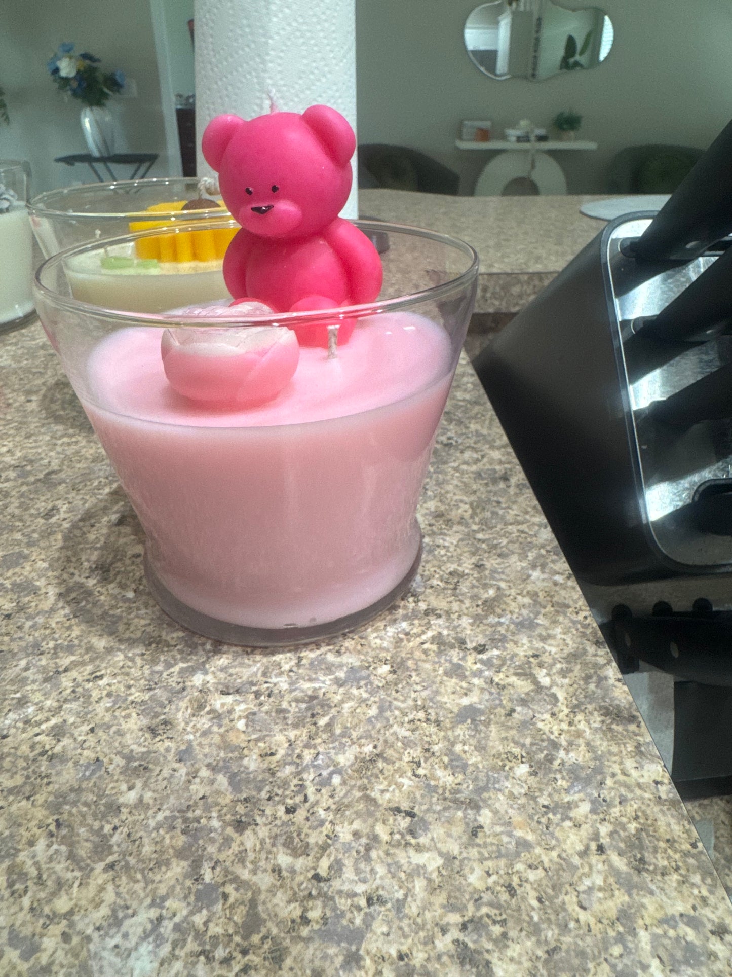 Little bear candle