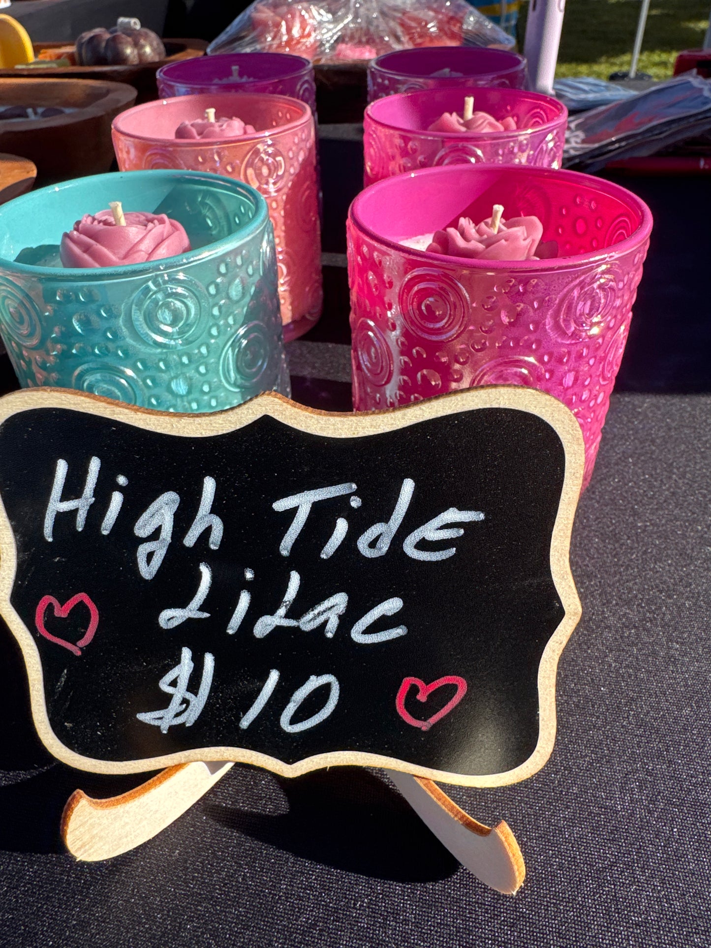 High tide