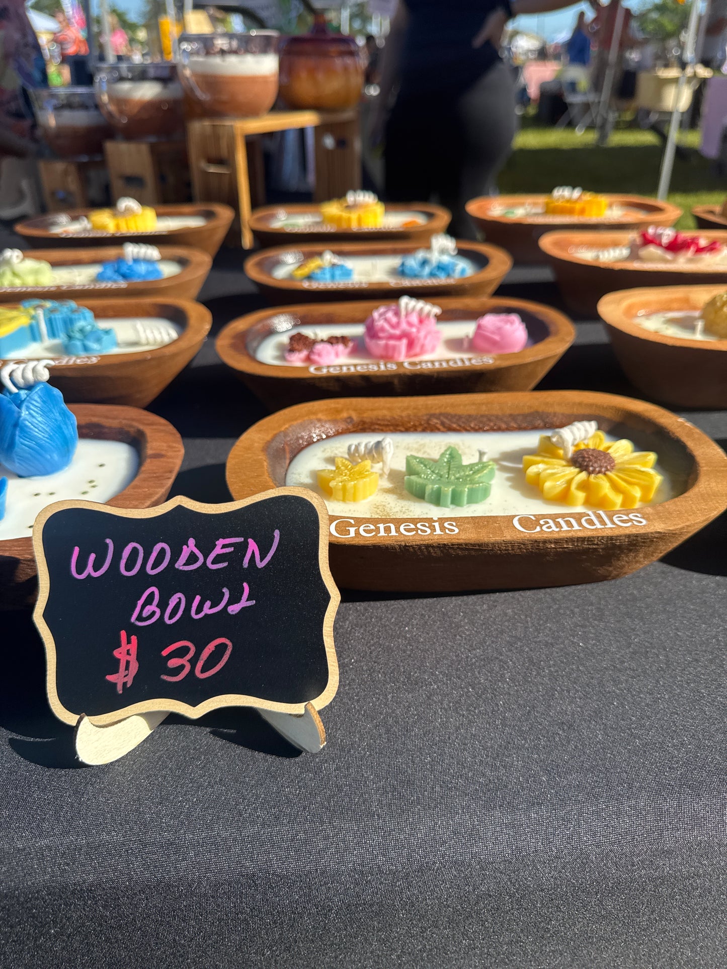 Wooden bowls